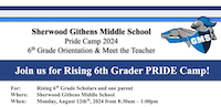 Githens Pride Camp Flyer